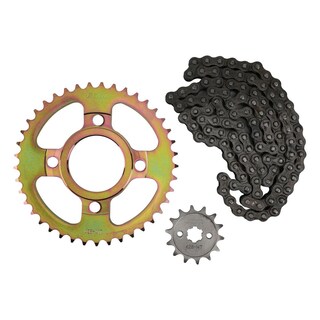 Foto 1 | Foto 1 | Engrane 41x14 Cadena 428hx108l Set Italika 125 Fl (19-24) Roda