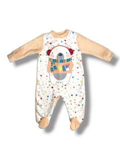 Foto 1 | Foto 1 | Mameluco Bebe Niña Osita Estrellas