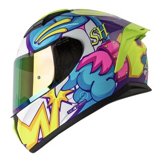 Foto 1 | Foto 1 | Casco Shaft Sh582sp Evo Az Magic Mica Transp Rep Fc Cerr