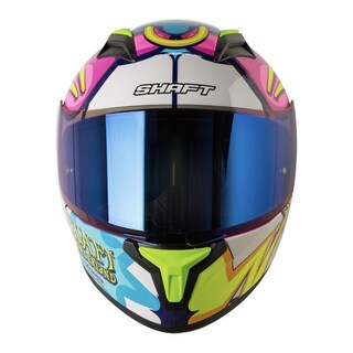 Foto 3 | Foto 3 | Casco Shaft Sh582sp Evo Mrd Magic Mica Transp Rep Az Cerr
