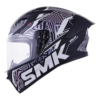 Casco Smk Stellar Sport Ng Camaleon Fury Ma266c M.hm Cer Negro