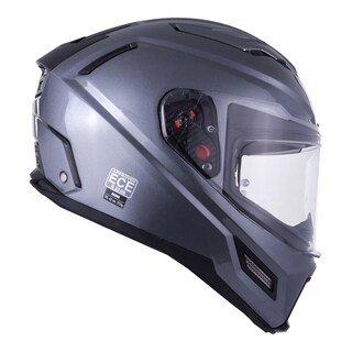 Foto 2 | Foto 2 | Casco Smk Agnar Antracita Glda600 Mica Humo Cerrado Svs Negro
