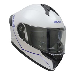 Foto 3 | Foto 3 | Casco Roda Force Blanco Azul L Abatible Svs Blanco