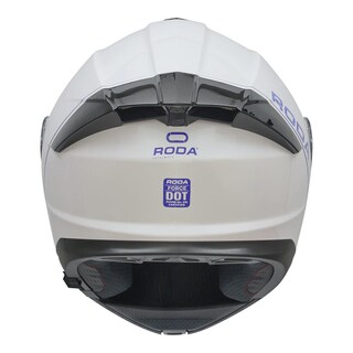 Foto 5 | Foto 5 | Casco Roda Force Blanco Azul L Abatible Svs Blanco