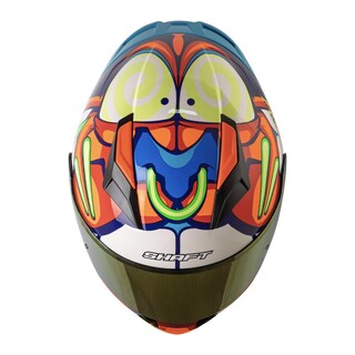 Foto 3 | Foto 3 | Casco Shaft Sh582sp Evo Nj Magic Mica Tr Rep Rj Cerr Naranja