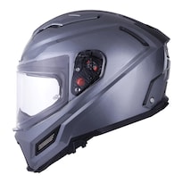 Casco Smk Agnar Antracita Glda600 Mica Humo Cerrado Svs Negro