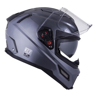 Foto 6 | Foto 6 | Casco Smk Agnar Antracita Glda600 Mica Humo Cerrado Svs Negro