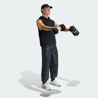 Foto 7 | Foto 7 | Playera Sin Mangas Con Capucha Power Para Entrenamiento Adidas Negro Hombre