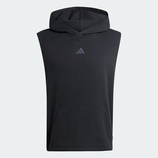 Foto 8 | Foto 8 | Playera Sin Mangas Con Capucha Power Para Entrenamiento Adidas Negro Hombre