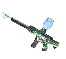 Lanzadora Eléctrica De Juguete Para Niños Hidrogel Modelo Verde