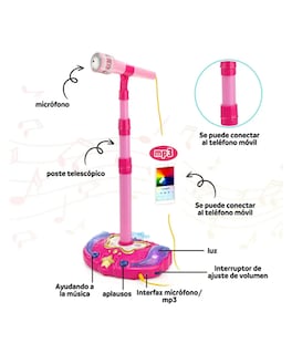 Foto 4 | Foto 4 | Micrófono De Juguete Con Luces Y Efectos De Sonido