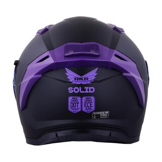 Foto 5 | Foto 5 | Casco Bkr Hawk Negro Mate M.mrd Rep Transp Cerr Svs Mrd Negro