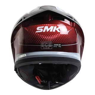 Foto 5 | Foto 5 | Casco Smk Typhoon Rojo Mystic Gl336 Cerrado Svs Rojo