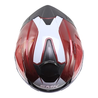 Foto 6 | Foto 6 | Casco Smk Typhoon Rojo Mystic Gl336 Cerrado Svs Rojo