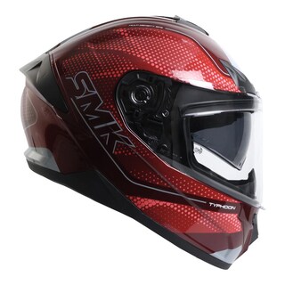 Foto 2 | Foto 2 | Casco Smk Typhoon Rojo Mystic Gl336 Cerrado Svs Rojo