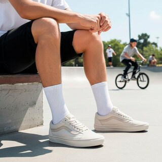 Foto 7 | Foto 7 | Tenis Vans Old Skool - 0d5ncda - Beige - Unisex Beige