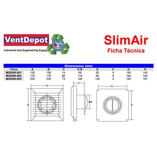 Foto 4 | Foto 4 | Extractores De Baños Esteticos Ventdepot Mxsar-003 1 Pieza Blanco
