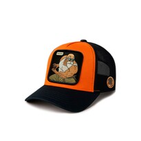 Gorra Snapback Maestro Roshi Negra Ajustable Dragon Ball