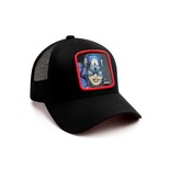 Gorra Trucker Capitán América Ajustable Marvel Con Malla