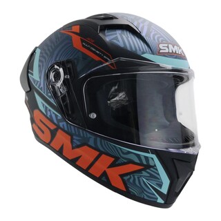 Foto 3 | Foto 3 | Casco Smk Stellar Sport Azul Mate Fury Ma257 Cerrado Azul