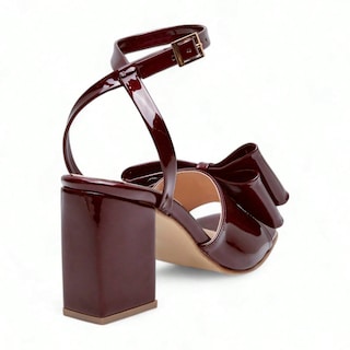 Foto 2 | Foto 2 | Sandalias De Tacon Golden Shoes 2010 Merlot Charol