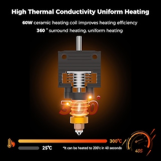 Foto 6 | Foto 6 | Kit De Actualización Hotend Para Impresora 3d Creality K1 Se/k1c - Venta Internacional.