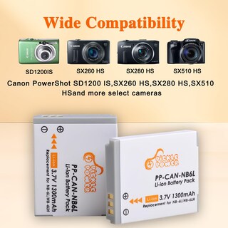 Foto 2 | Foto 2 | Reemplazo De Batería Y Cargador Para Canon Powershot - Venta Internacional.