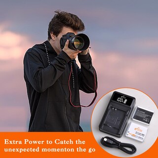 Foto 7 | Foto 7 | Reemplazo De Batería Y Cargador Para Canon Powershot - Venta Internacional.