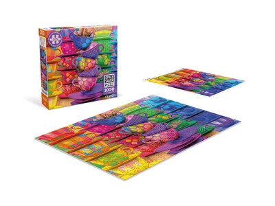 Foto 4 | Foto 4 | Jigsaw Puzzle Ceaco Rainbow - Tazas De Té (300 Piezas) - Venta Internacional.