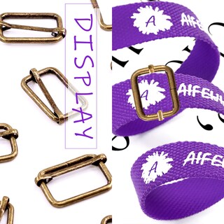 Foto 6 | Foto 6 | Anillas Metálicas Ajustables Rectangulares En Bronce Swpeet 60 Piezas - Venta Internacional.