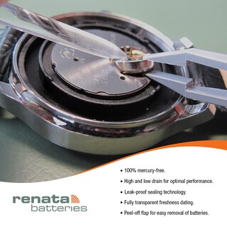 Foto 6 | Foto 6 | Batería Para Reloj Renata 317 Sr516sw 1.55v Óxido De Plata (20 Unidades) - Venta Internacional.