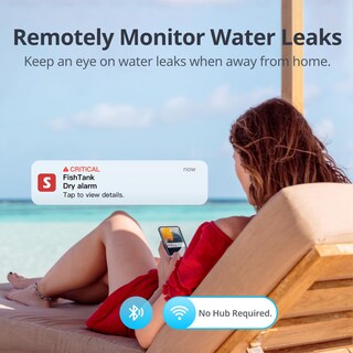 Foto 3 | Foto 3 | Detector De Fugas De Agua Switchbot Wifi Con Alarma De 100 Db Ip67 Blanco - Venta Internacional.