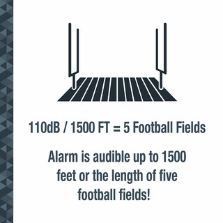 Foto 7 | Foto 7 | Alarma De Fugas De Agua Sabre 110 Db Con Sensor De Agua De 457 M De Alcance - Venta Internacional.