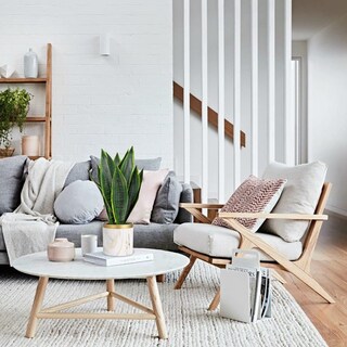 Foto 2 | Foto 2 | Planta De Serpiente Artificial Briful 41 Cm Con Maceta Cerámica Blanca - Venta Internacional.