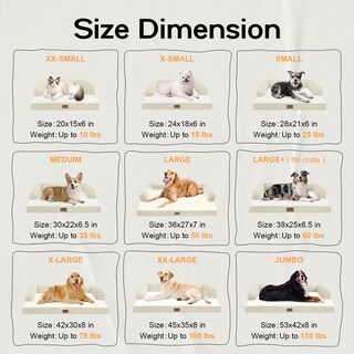 Foto 2 | Foto 2 | Cama Pequeña Para Perro Mekiy Ortopédica Impermeable 51x38x15 Cm - Venta Internacional.