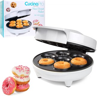 Foto 1 | Foto 1 | Máquina Para Hacer Rosquillas Cucinapro Mini Eléctrica Antiadherente 7 Rosquillas - Venta Internacional.