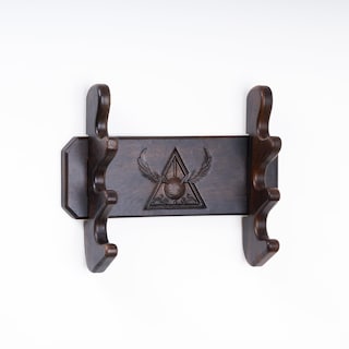 Foto 2 | Foto 2 | Soporte De Madera Artesanal Para Varitas Mágicas De 3 Niveles En Color Negro - Venta Internacional.