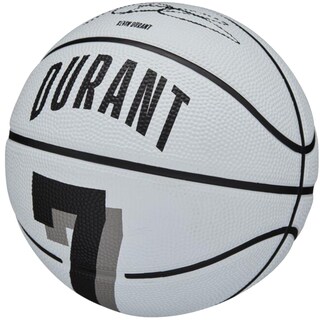 Foto 4 | Foto 4 | Baloncesto Wilson Icono De Jugador De La Nba Mini Kevin Durant Blanco/negro - Venta Internacional.