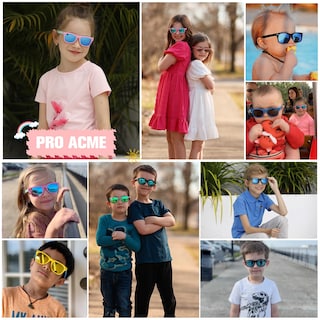 Foto 2 | Foto 2 | Lentes De Sol Pro Acme Para Niños Polarizados Flexibles De Caucho Tpee Paquete De 2 - Venta Internacional.