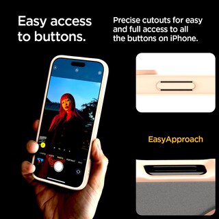 Foto 6 | Foto 6 | Funda Spigen Ultra Hybrid Magfit Frost Rose Para Iphone 16 Pro - Venta Internacional.