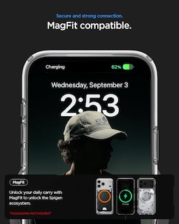 Foto 6 | Foto 6 | Funda Para Celular Spigen Ultra Hybrid Magfit Para Iphone 17 Pro - Venta Internacional.