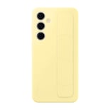Funda De Silicona Para Teléfono Samsung Galaxy S24 Fe Con Agarre Y Soporte Color Amarillo - Venta Internacional.