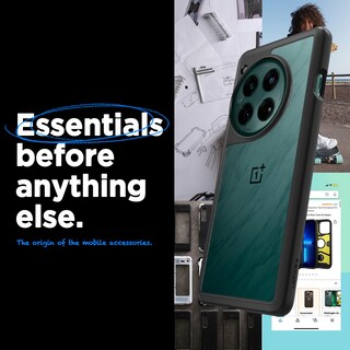 Foto 2 | Foto 2 | Funda Spigen Ultra Hybrid Para Oneplus 12 (2024) - Negro Mate - Venta Internacional.