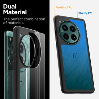 Foto 5 | Foto 5 | Funda Spigen Ultra Hybrid Para Oneplus 12 (2024) - Negro Mate - Venta Internacional.