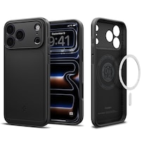 Funda Spigen Thin Fit Magfit Tpu Para Iphone 17 Pro Max Negra - Venta Internacional.