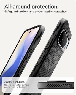 Foto 6 | Foto 6 | Funda Spigen Liquid Air Magfit Mate Negra Para Pixel 10 Pro Xl - Venta Internacional.