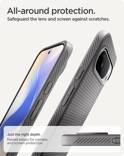 Foto 6 | Foto 6 | Funda Spigen Pixel 10 Pro Xl Liquid Air Magfit Color Gris Mármol - Venta Internacional.