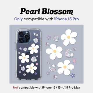Foto 3 | Foto 3 | Funda Spigen Para Iphone 15 Pro 2023 Cristal Transparente Floral - Venta Internacional.