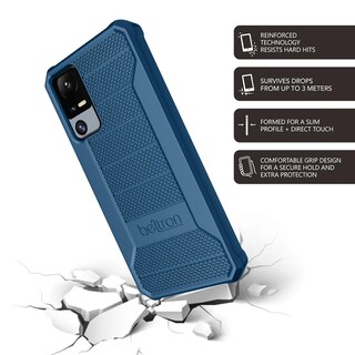 Foto 6 | Foto 6 | Funda Beltron Para Jitterbug Smart4 Agarre Industrial Azul - Venta Internacional.