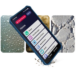 Foto 7 | Foto 7 | Funda Beltron Para Jitterbug Smart4 Agarre Industrial Azul - Venta Internacional.